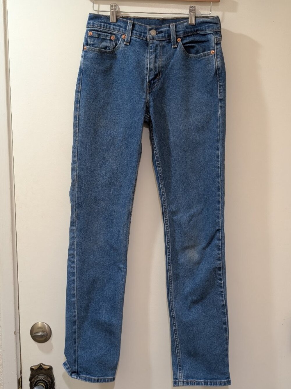 Levi's 511 Men's Jeans 29 x 32 Denim Slim Fit Below Waist Button Closure Zipper